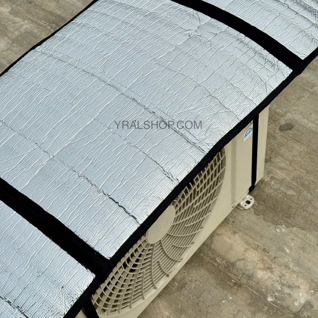 AC Outer Heat Protection Sheet – Aluminium Coated Sun Reflective Cover