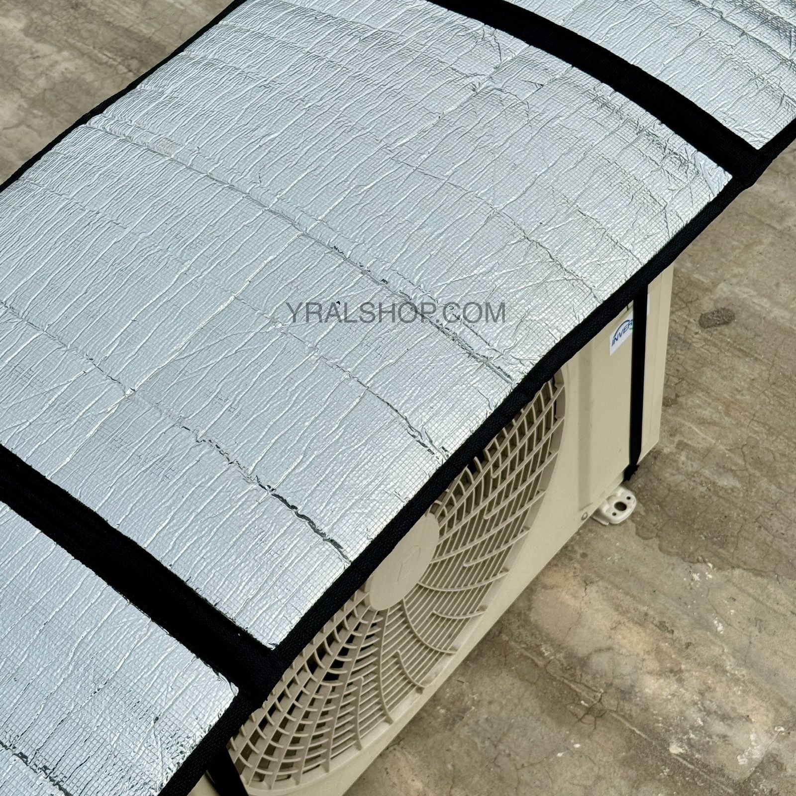 AC Outer Heat Protection Sheet – Aluminium Coated Sun Reflective Cover