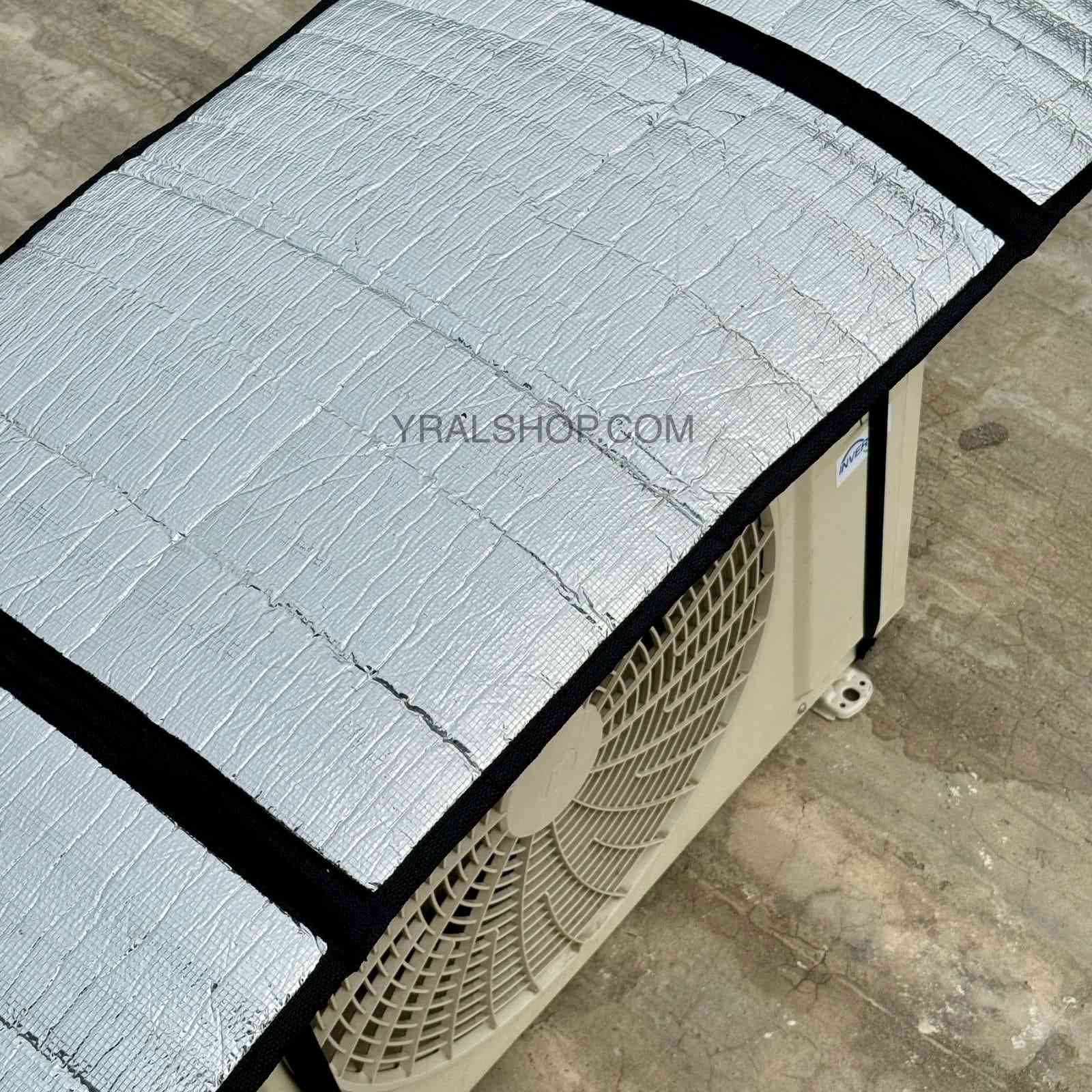 AC Outer Heat Protection Sheet – Aluminium Coated Sun Reflective Cover