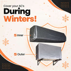 AC Dust Cover - (Inner + Outer) Water & Dust Proof | Universal Size